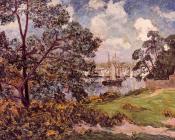 马克西姆莫福拉 - View of the Port of Auray